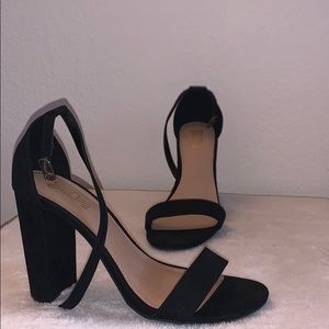 Brash Shoes | Black Sandal Heels
